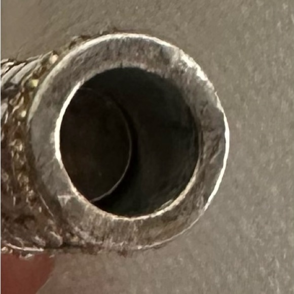 Vintage Woven Silver Necklace With Magnetic Closure. - Picture 14 of 16